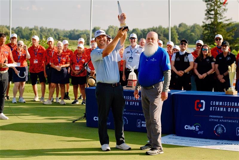 This summer, Lépine Apartments made our debut as the presenting sponsor of the PGA TOUR Americas Commissionaires Ottawa Open. The 2025 edition took place from July 21 to 27 at the sprawling Eagle Creek Golf Club in Dunrobin.